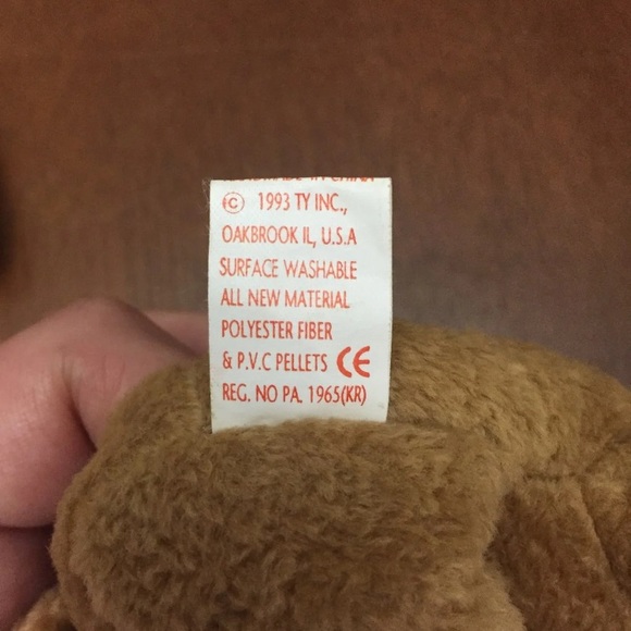 Vintage ty beanie babies Retired curly bears - Picture 4 of 8